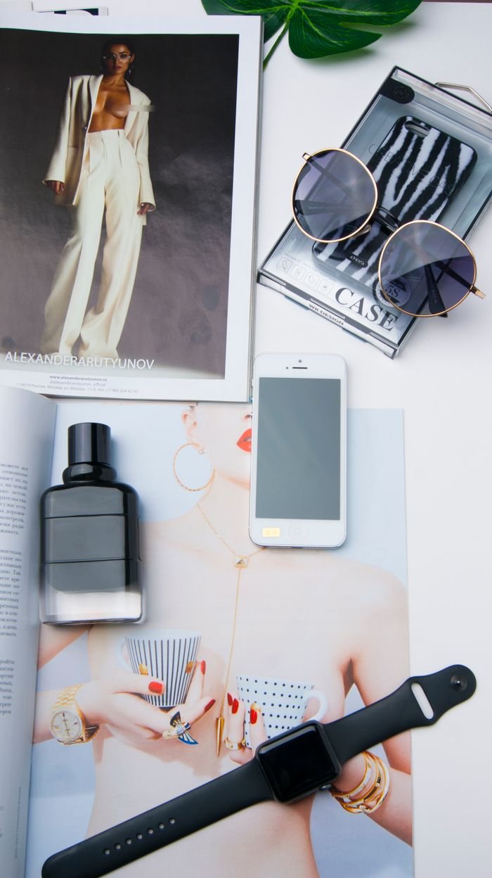 services-img Explore a chic flat lay featuring modern tech gadgets and fashion accessories for a trendy lifestyle.