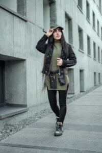 Belt Bag Guide: Best Styles, Sizes and How to Wear It in 2026 three side by side outfit examples showing belt bag worn at waist, chest and shoulder
