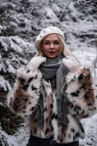 Beret Hat Women: The Ultimate 2026 Style Guide layered winter outfit with headband under a wool beret, scarf, and wool coat